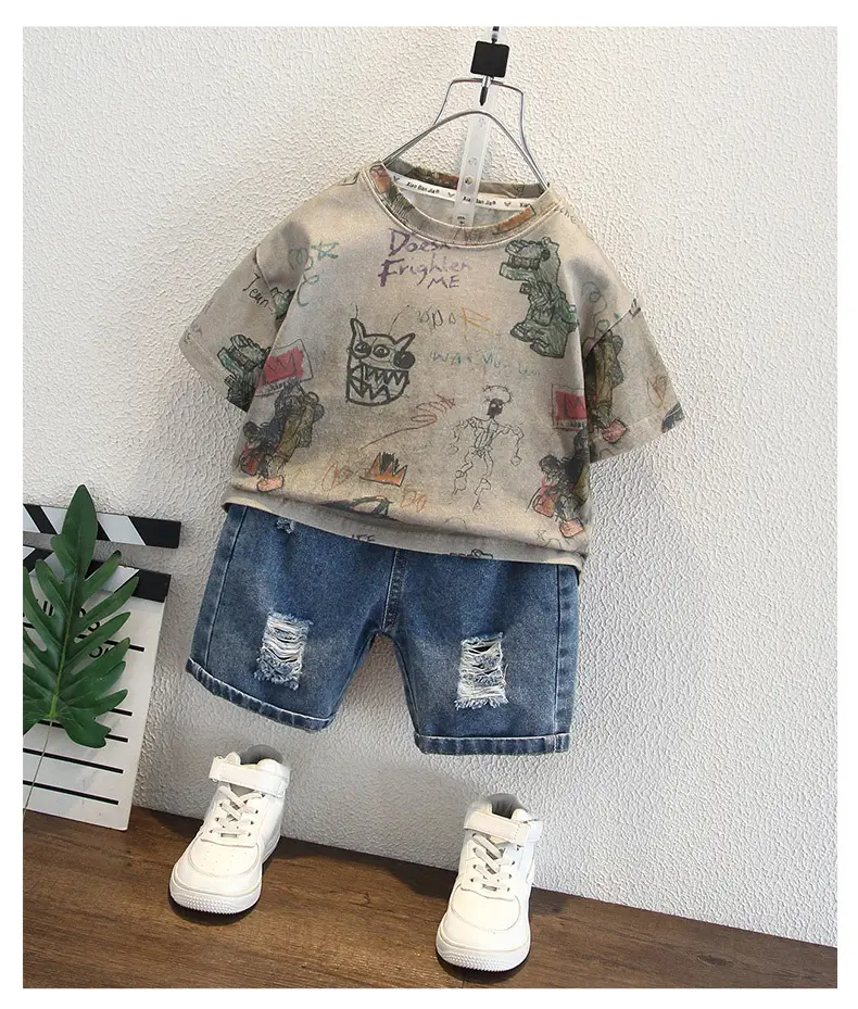 Boys Dinosaur T-Shirt Summer 2025 Kids — feature 5