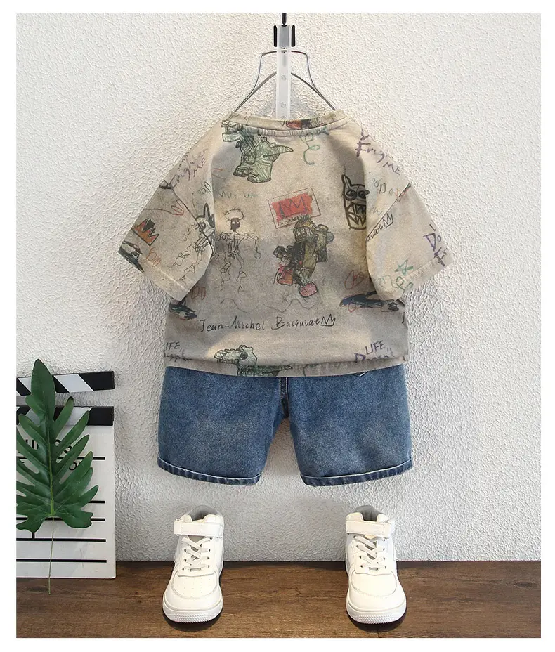 Boys Dinosaur T-Shirt Summer 2025 Kids — feature 6