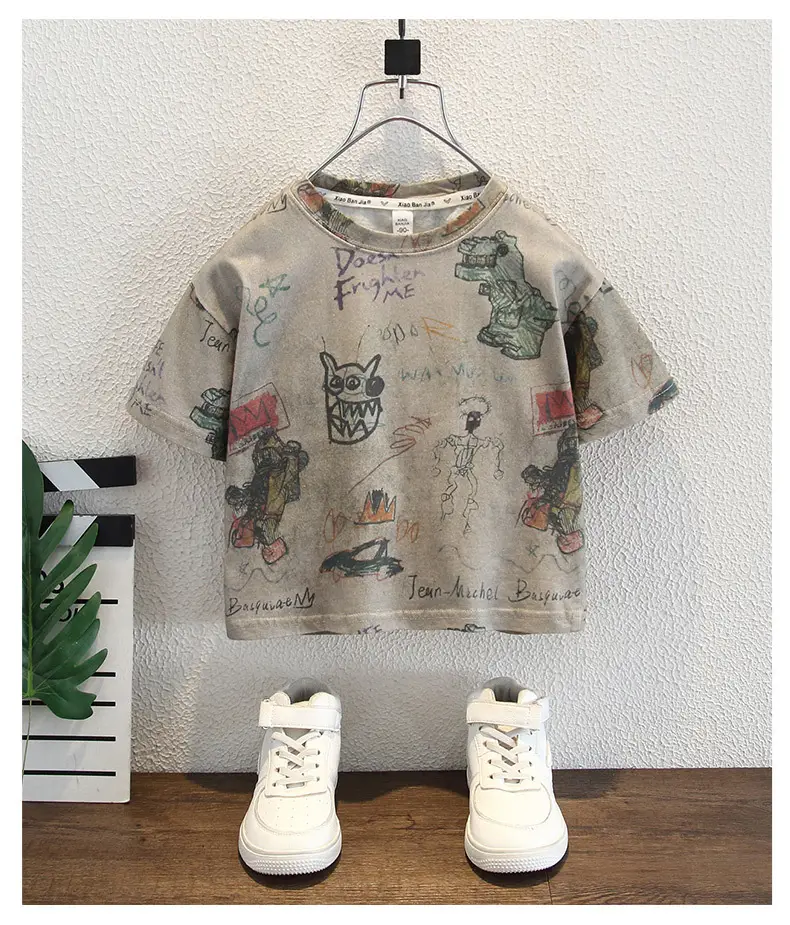 Boys Dinosaur T-Shirt Summer 2025 Kids — feature 7