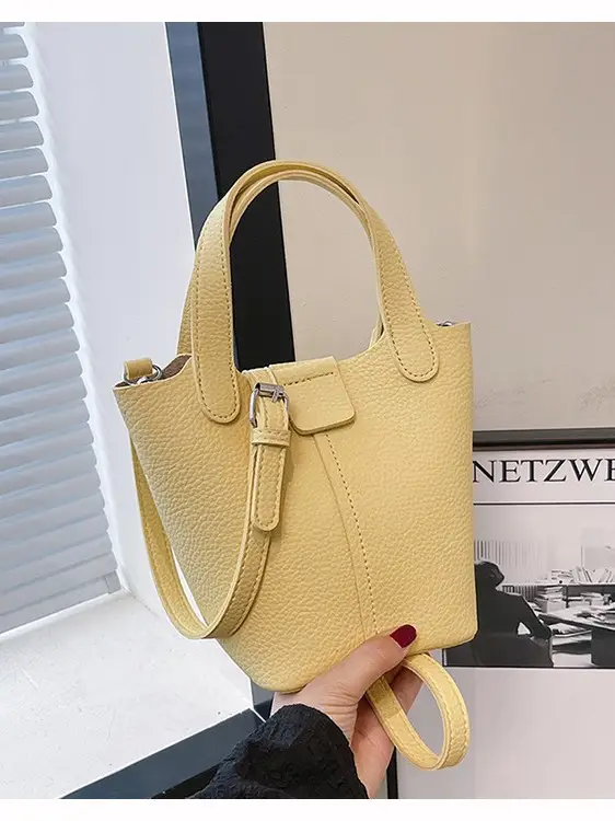 Women's Crossbody Bag Yellow 2025 New Niche Design - Image 8