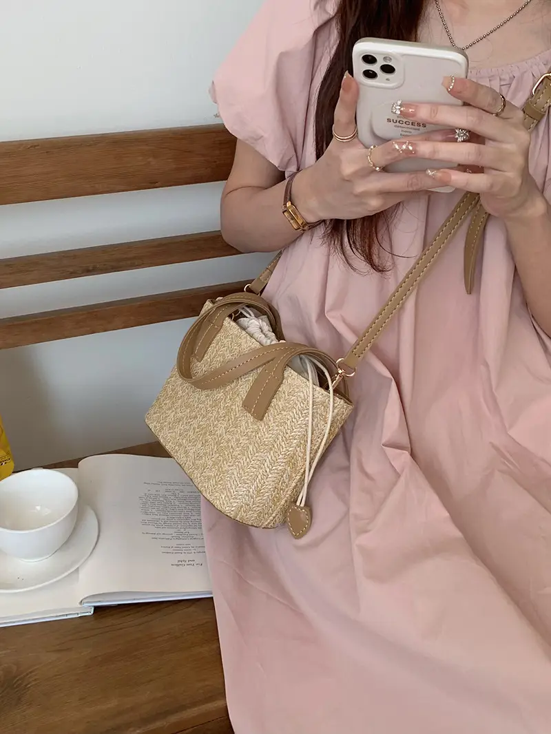 Straw Woven Summer Bag for Women
