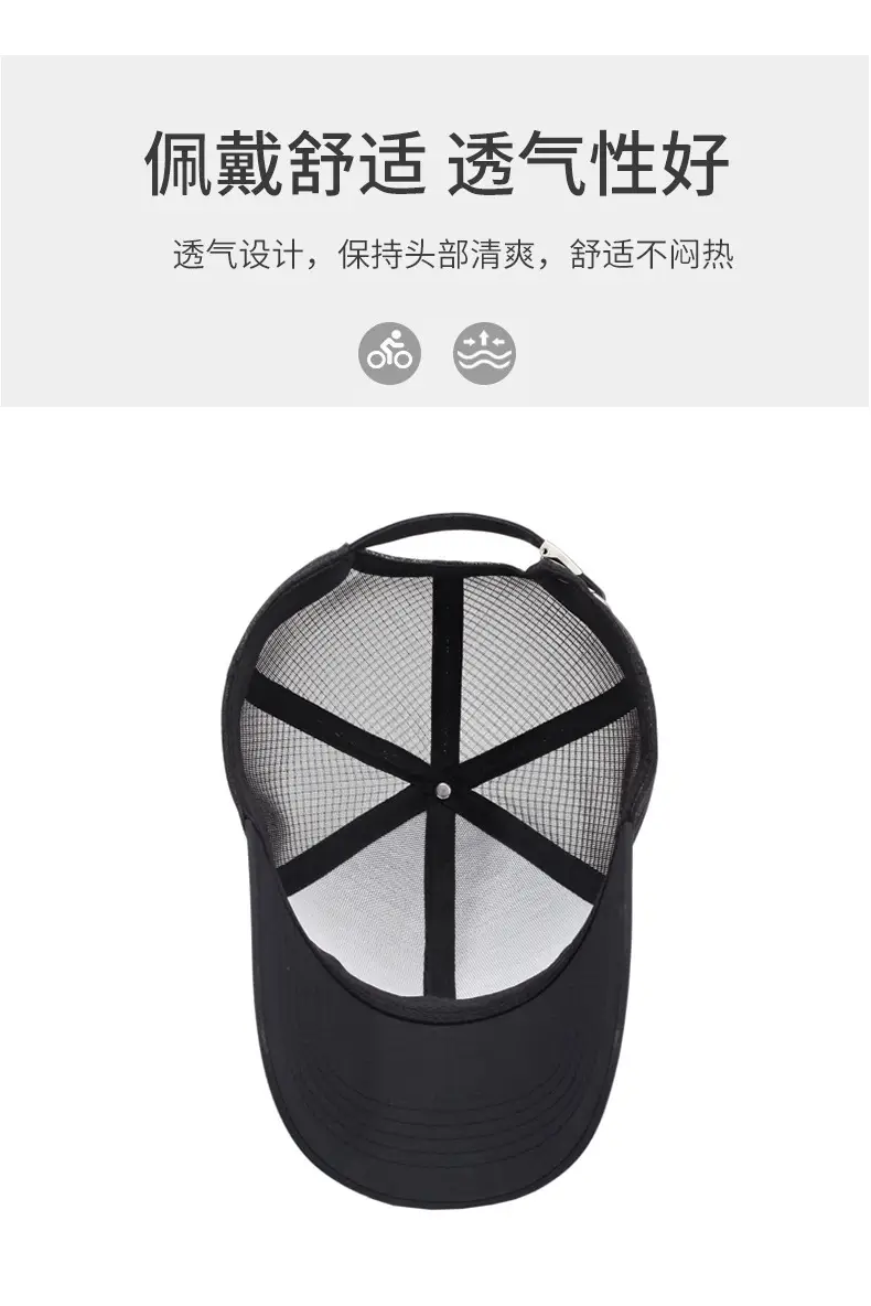 Men's Navy Blue NFL Cap Spring Summer Sunshade — feature 5