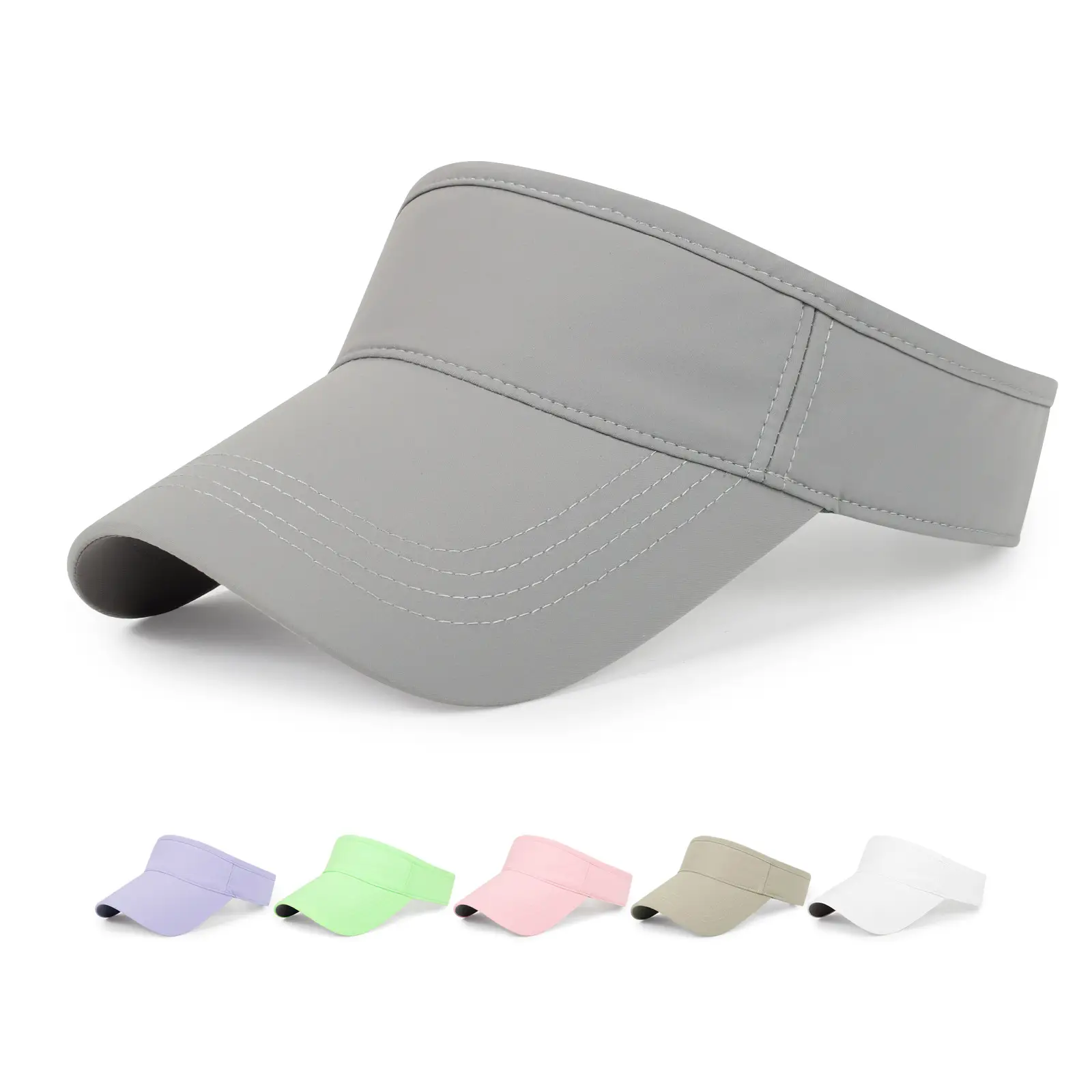 Men's Nylon Visor Hat for Summer Sun Protection — feature 5