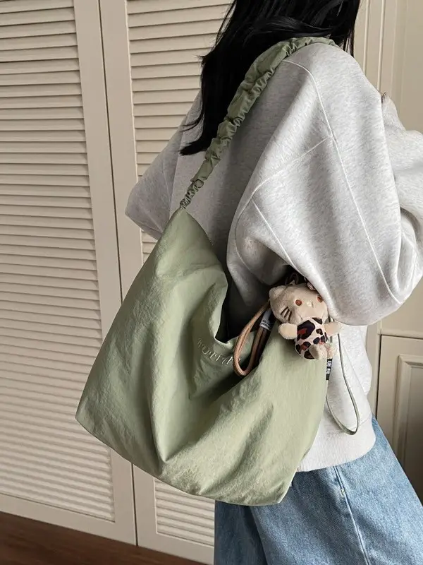 Light Blue Shoulder Bag for Women 2025 Summer Fashion - Image 14