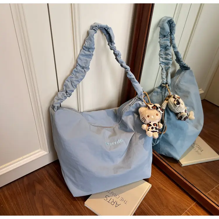 Light Blue Shoulder Bag for Women 2025 Summer Fashion — feature 30