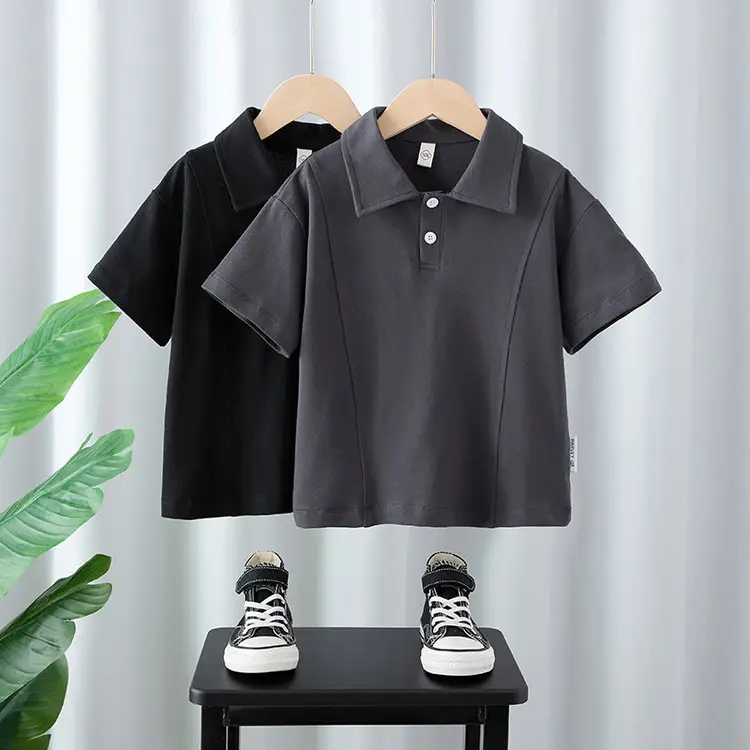 Boys Navy Polo T-Shirt Short Sleeve 2025 - Image 5