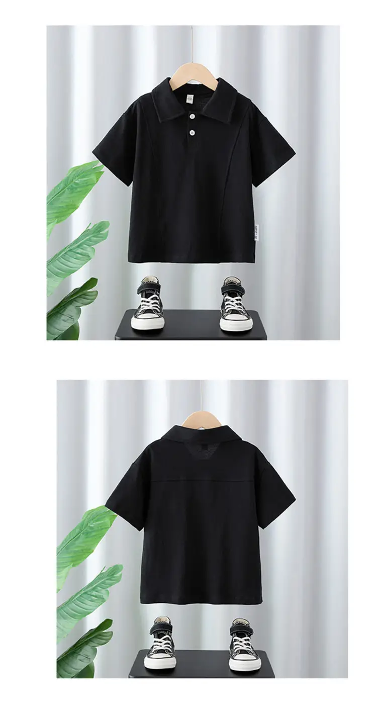 Boys Navy Polo T-Shirt Short Sleeve 2025 — feature 10