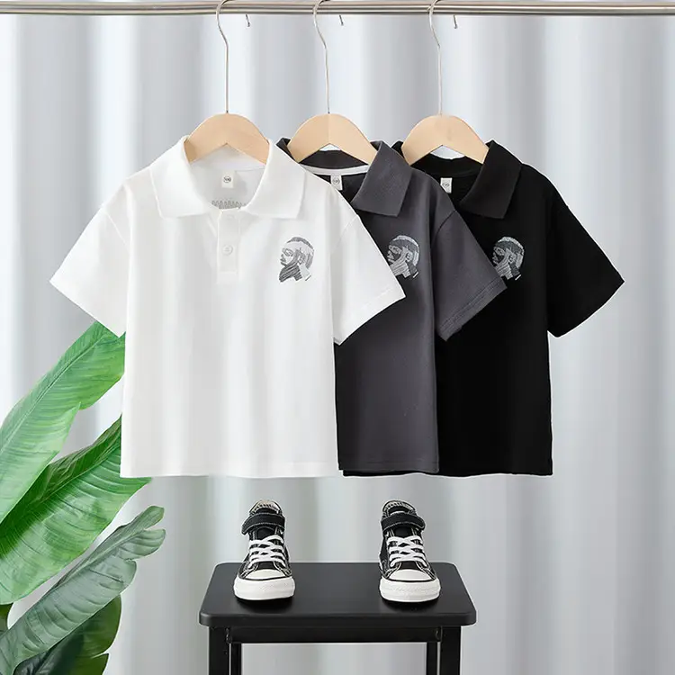 Boys T-Shirt White Graphic Short Sleeve Summer Wear - Image 5