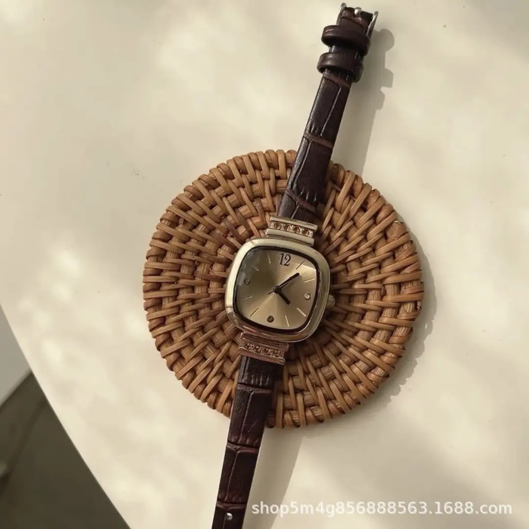 Gezhi Counter Quality Small Sugar Cube Women's Watch Light Luxury Versatile Trendy Fashion Simple Temperament Exquisite Wristwatch — feature 7