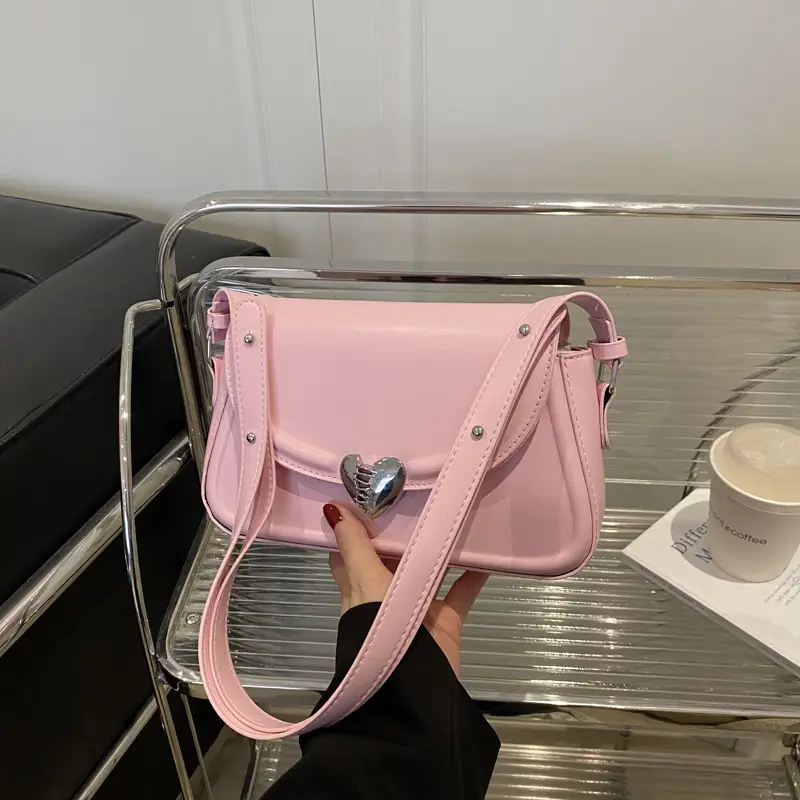 Brown Leather Crossbody Bag for Women - Image 7