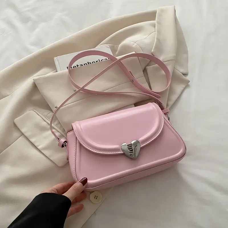 Brown Leather Crossbody Bag for Women - Image 3