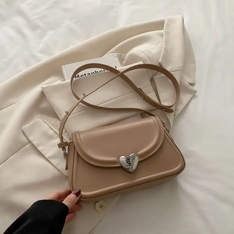Brown Leather Crossbody Bag for Women - Image 5