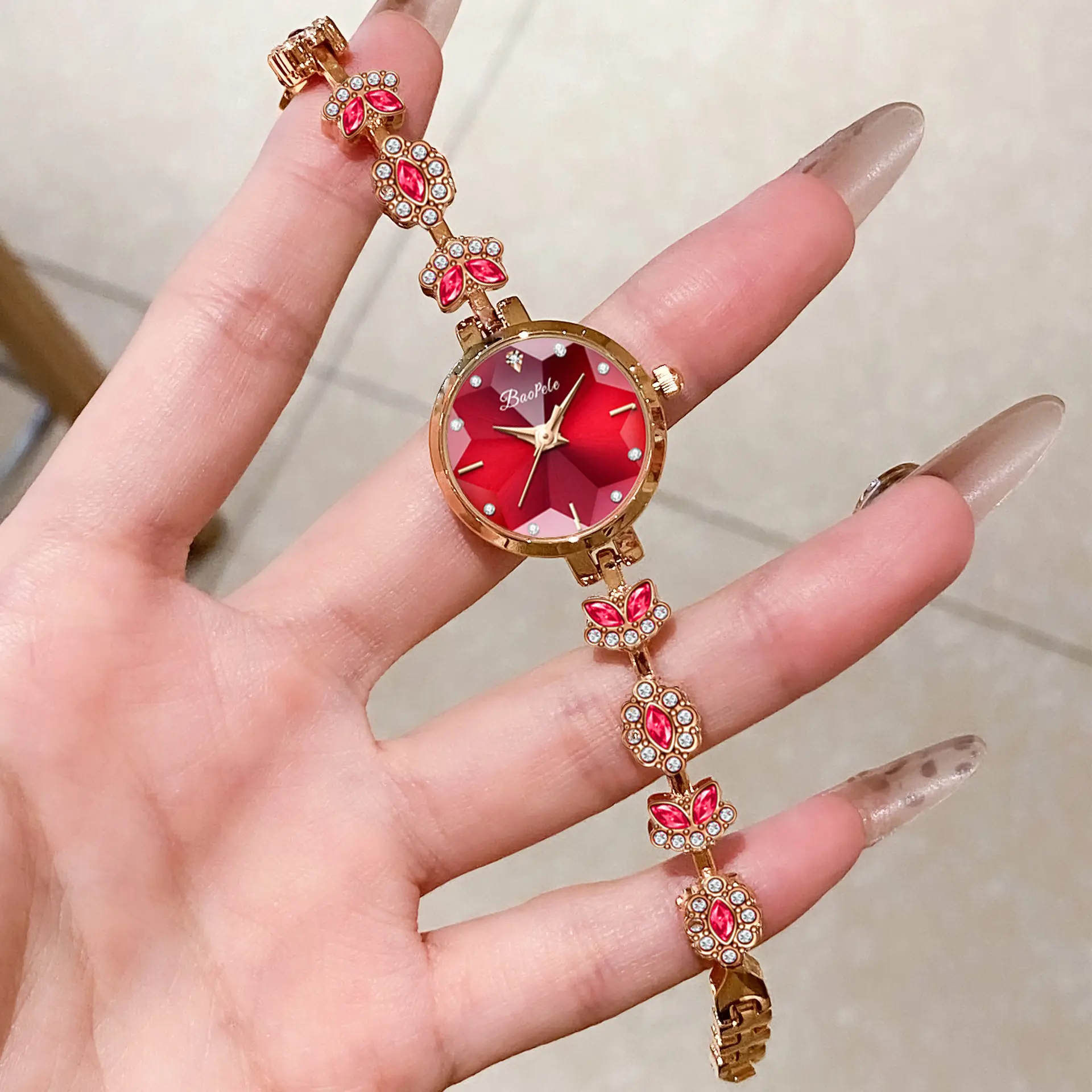 Women's Purple Quartz Watch B1103L-G - Image 5