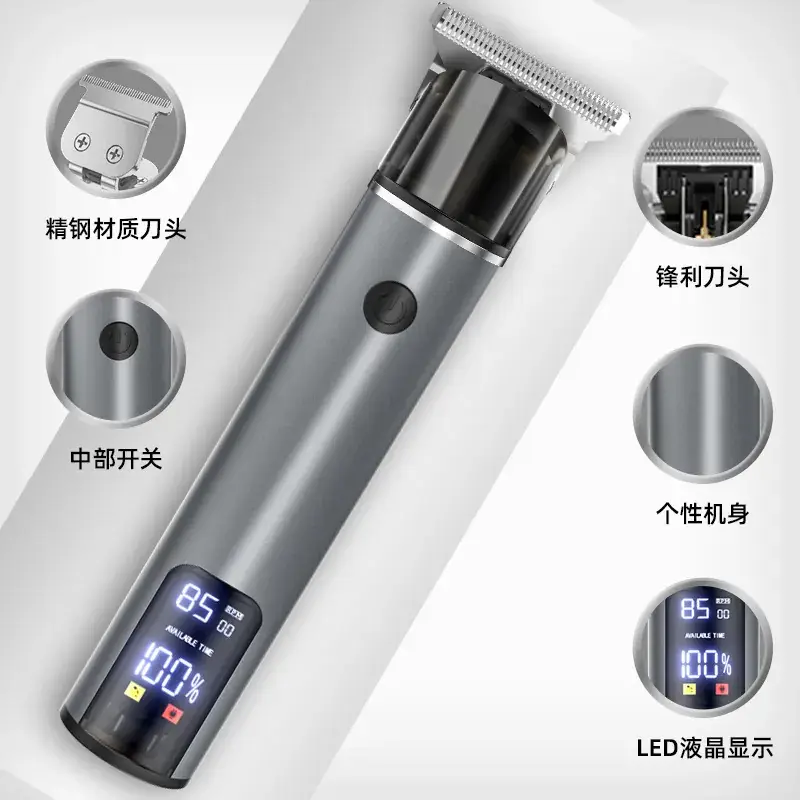 Electric Hair Clipper with Oil Control & Multiple Blades - Image 15