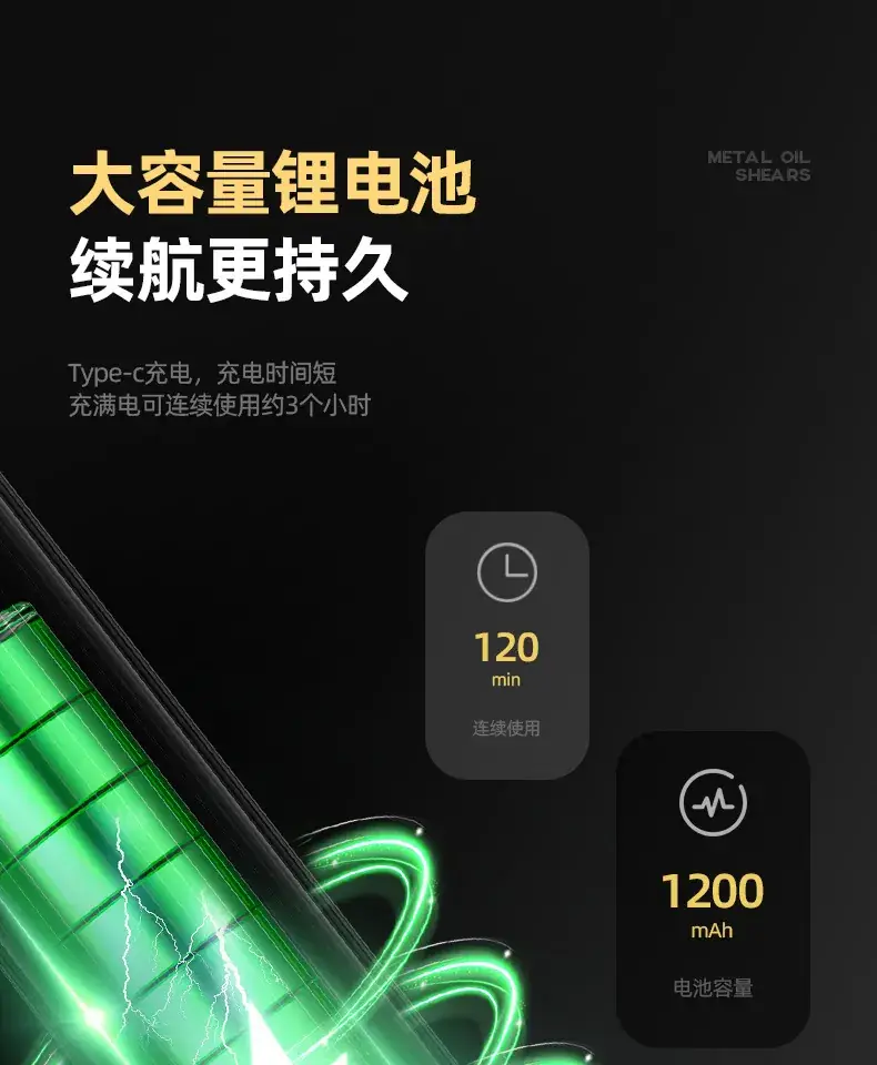 Electric Hair Clipper with Oil Control & Multiple Blades — feature 9