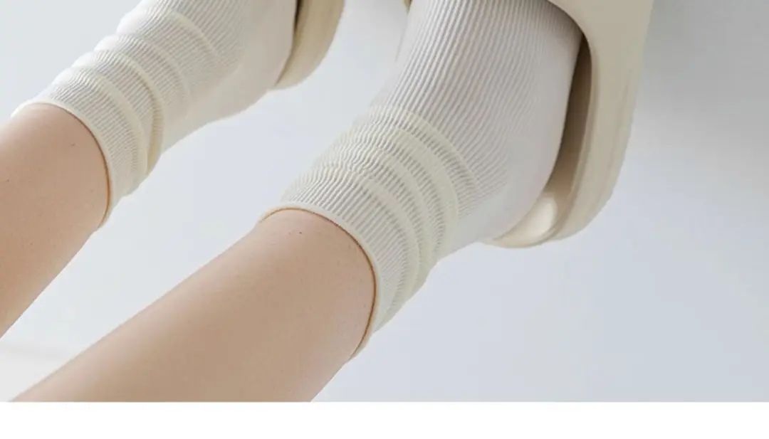 Ice Ice Socks Women's Summer Thin Women's Summer Stacking Socks Mid-barrel Spring and Autumn Black and White Ice Stockings Long-barrel Stockings — feature 16
