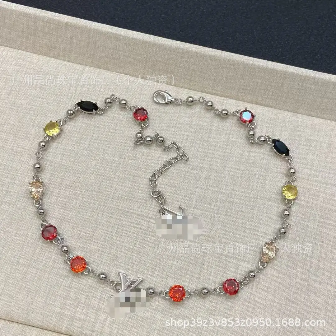 2025 New Product L's Silver 3-Piece Clover Necklace — feature 45