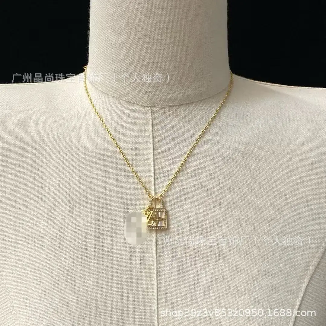 2025 New Product L's Silver 3-Piece Clover Necklace - Image 24