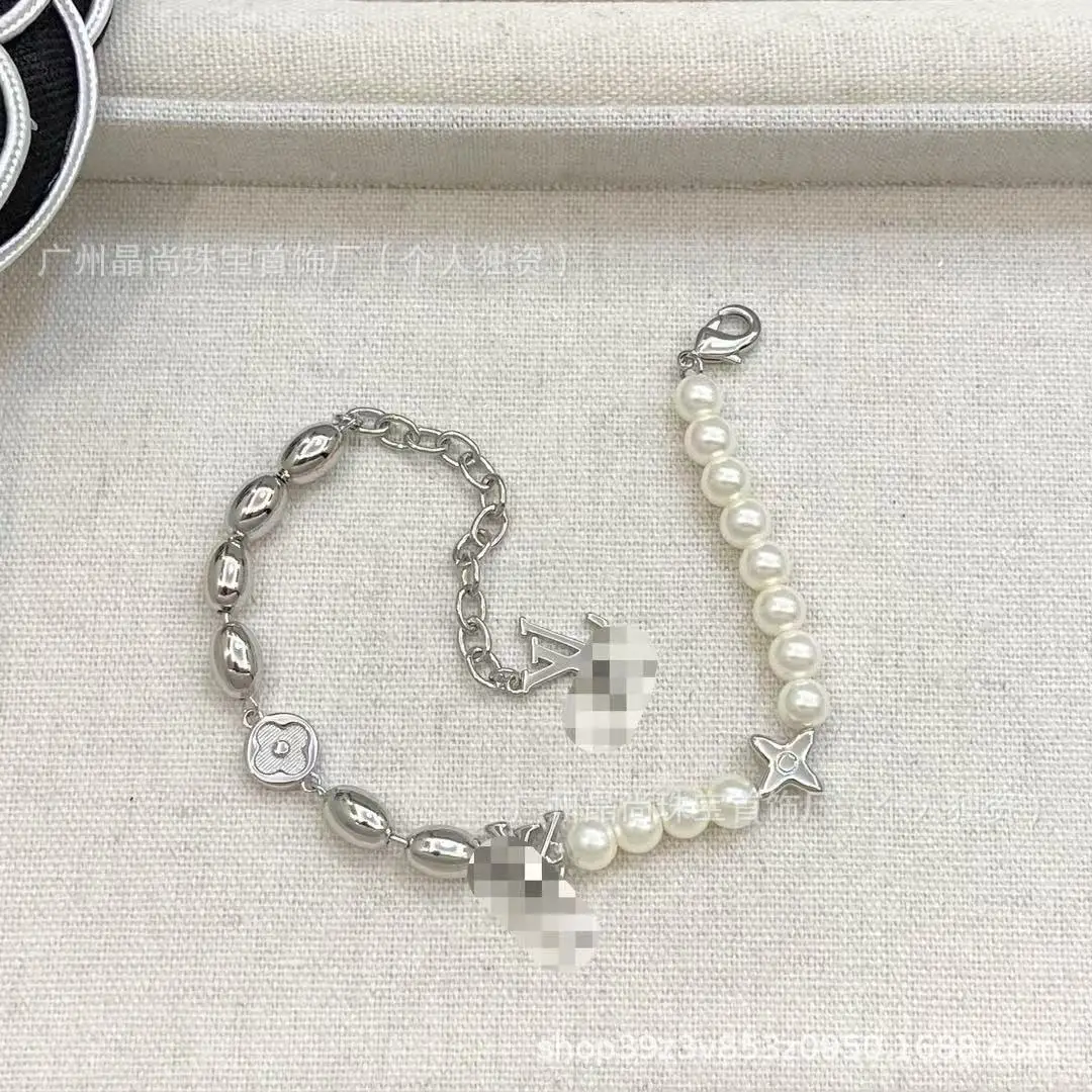 2025 New Product L's Silver 3-Piece Clover Necklace - Image 32