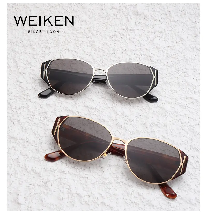 Women's Cat-Eye Anti-UV Sunglasses Black β feature 2