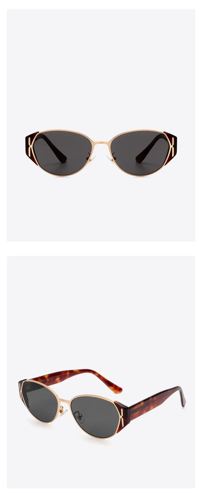 Women's Cat-Eye Anti-UV Sunglasses Black β feature 8