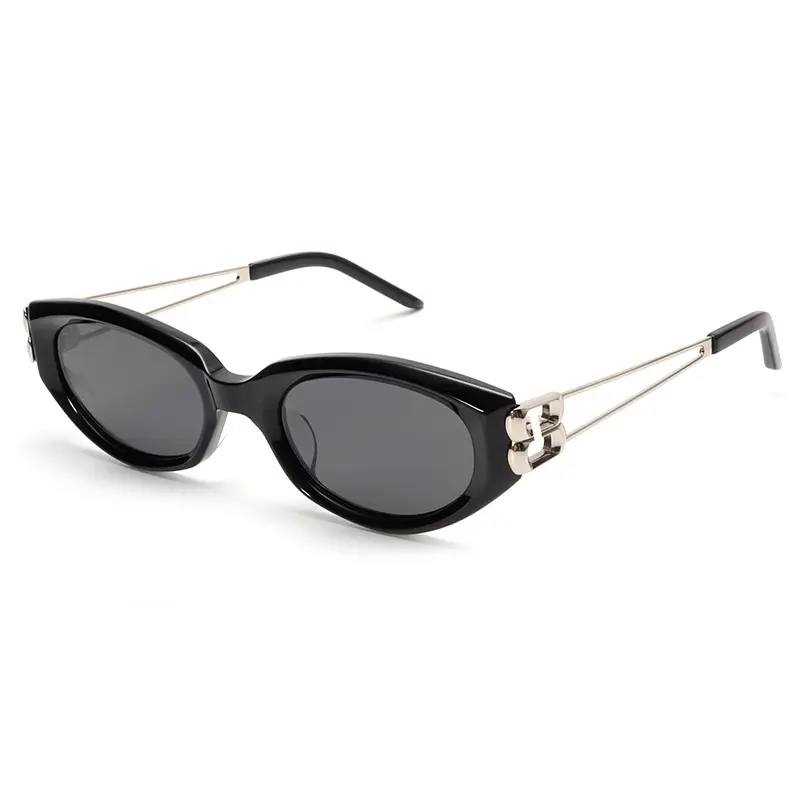 Women's Cat-Eye Anti-UV Sunglasses Black - Image 14