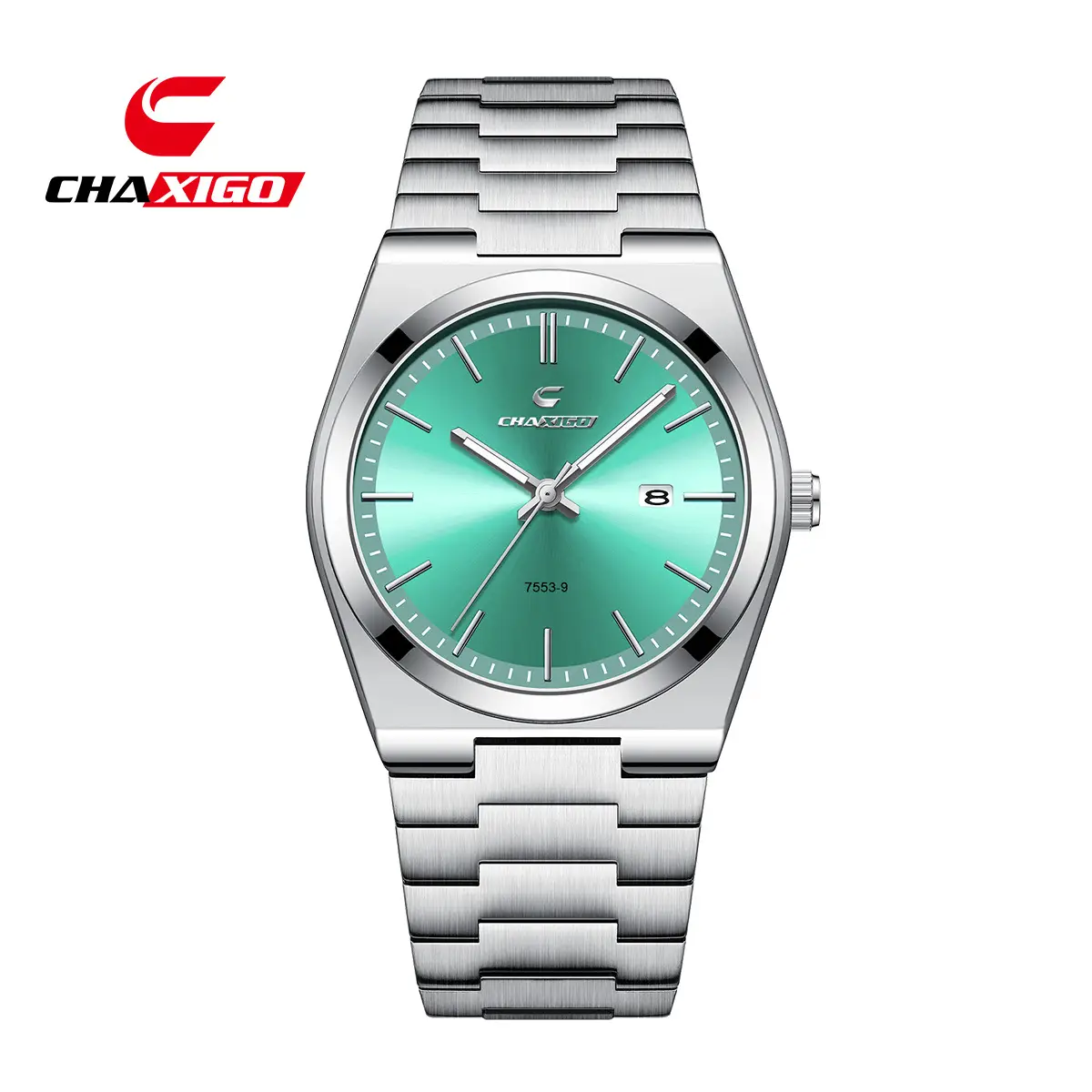 Men's Ultra-Thin Luminous Quartz Watch with Stainless Steel Band - Image 3