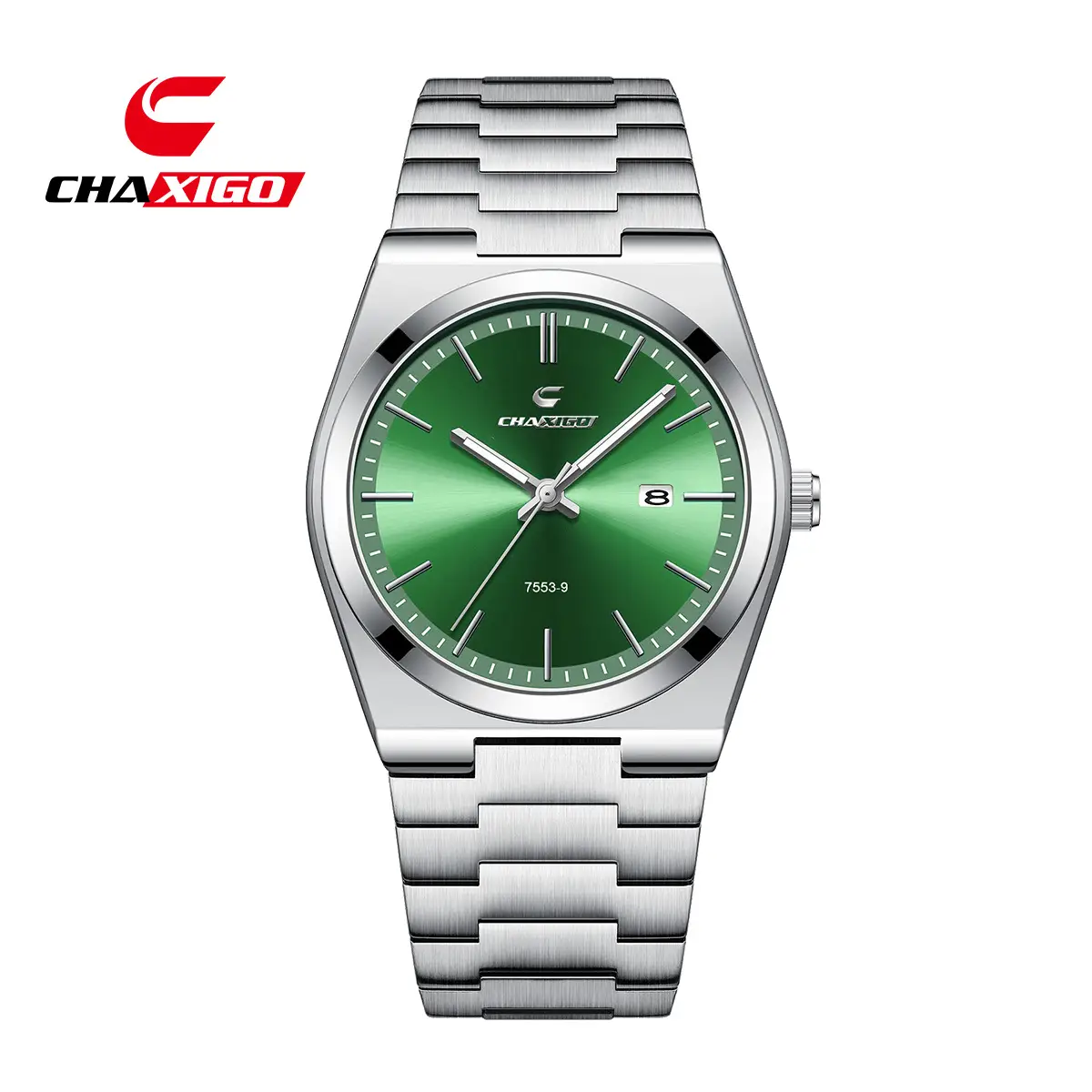 Men's Ultra-Thin Luminous Quartz Watch with Stainless Steel Band - Image 4