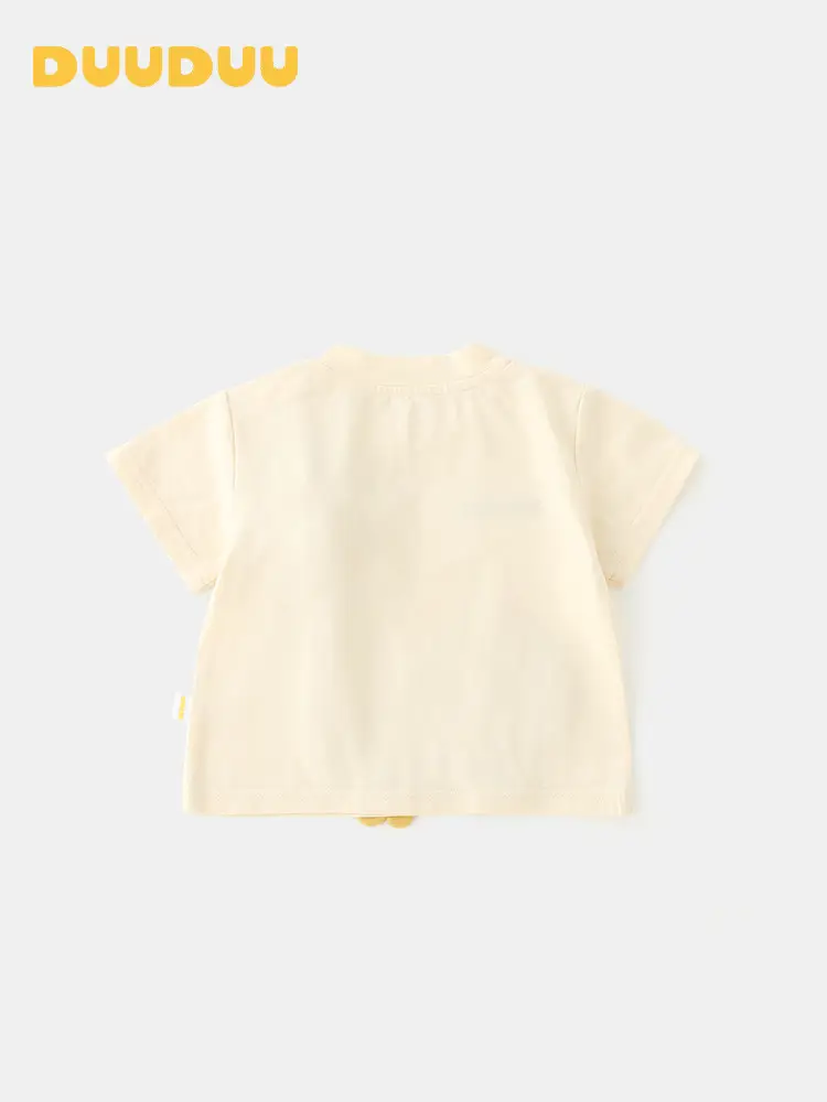 Baby Girl Romper Summer T-Shirt with Digital Display - Image 3