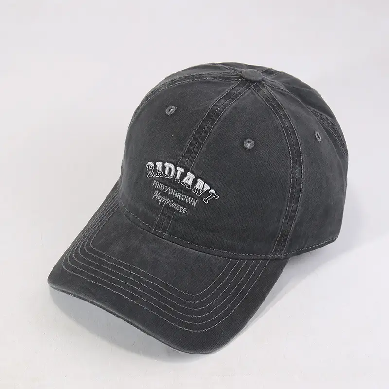 Japanese Retro Duckbill Cap Women Black