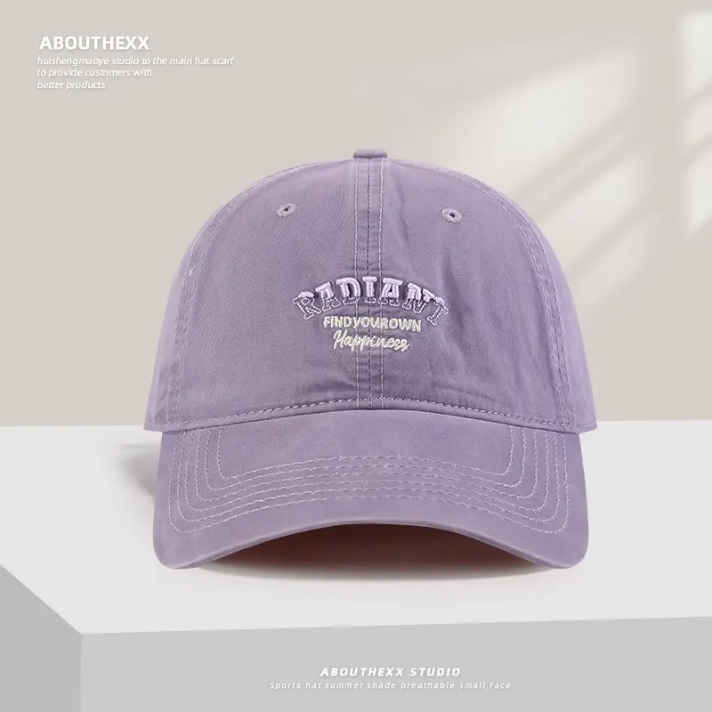 Japanese Retro Duckbill Cap Women Black