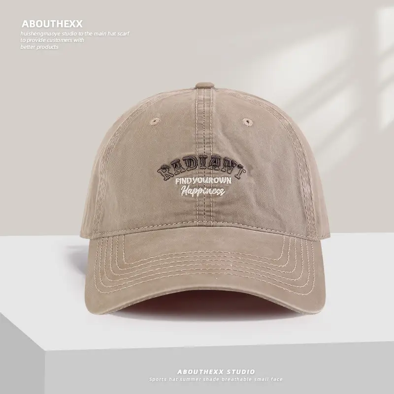 Japanese Retro Duckbill Cap Women Black