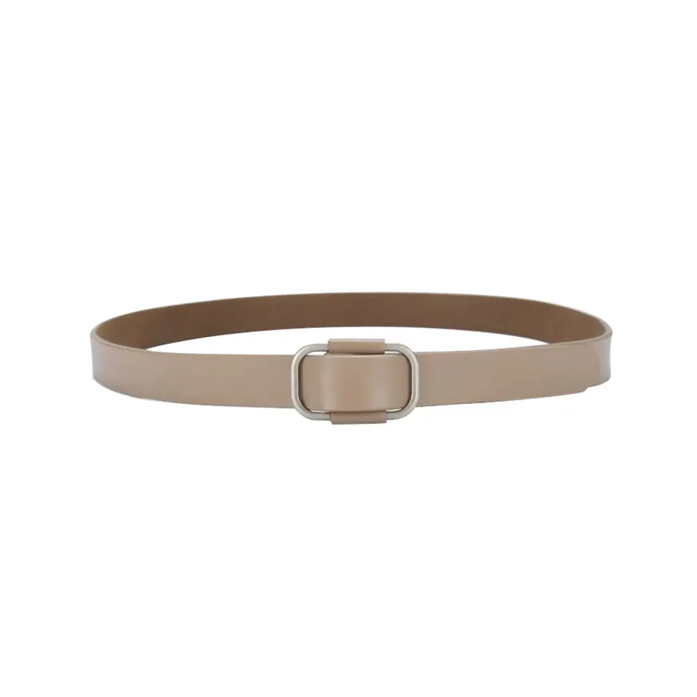 Caramel Genuine Leather Women's Belt