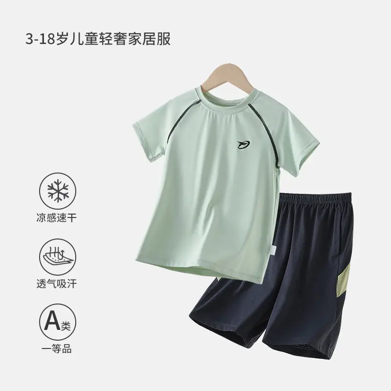 Boys Sun Protection T-Shirt Black Medium Large - Image 4