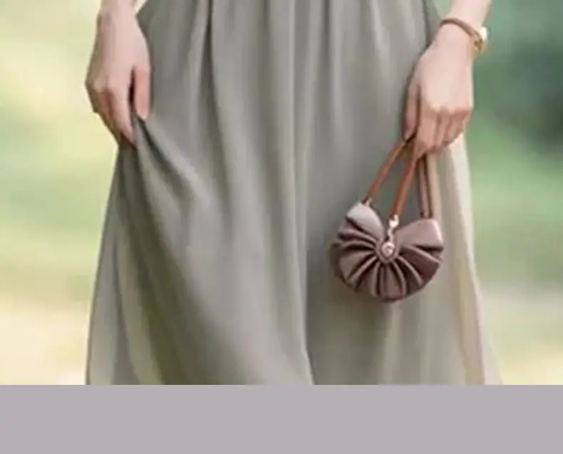 New Women's Genuine Leather Belt D-Shaped Pin Buckle Brown — feature 2