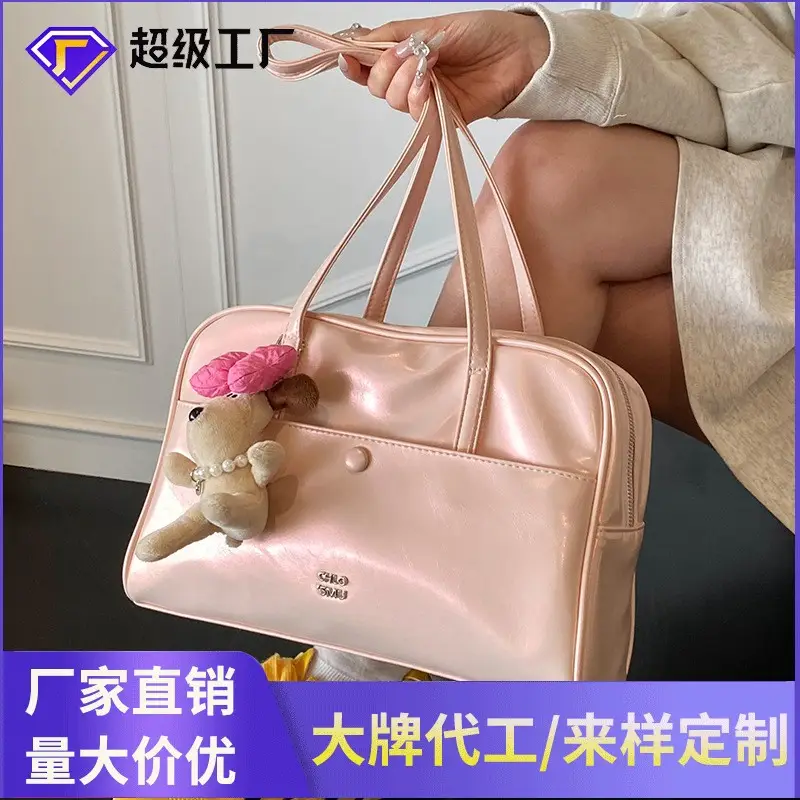 Retro Pink Unicorn Shoulder Bag Women 2026 - Image 7