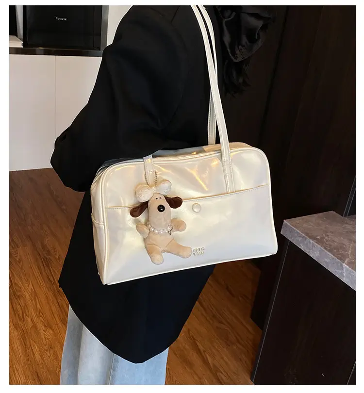 Retro Pink Unicorn Shoulder Bag Women 2026 — feature 1