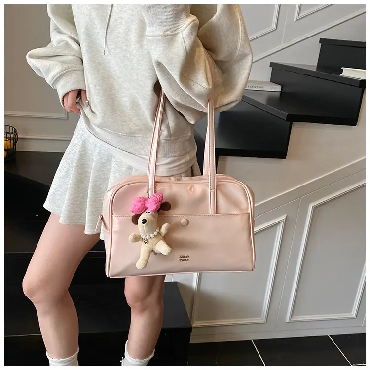 Retro Pink Unicorn Shoulder Bag Women 2026 — feature 12