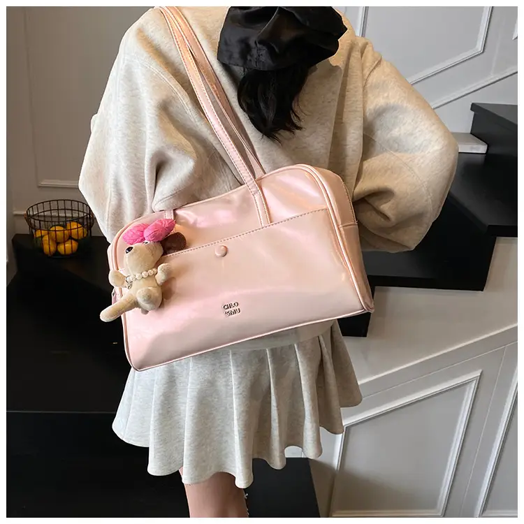 Retro Pink Unicorn Shoulder Bag Women 2026 — feature 15