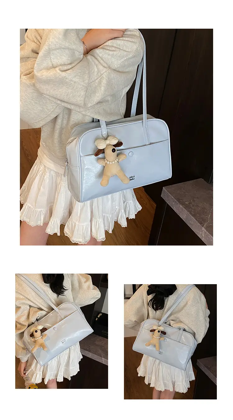 Retro Pink Unicorn Shoulder Bag Women 2026 — feature 4