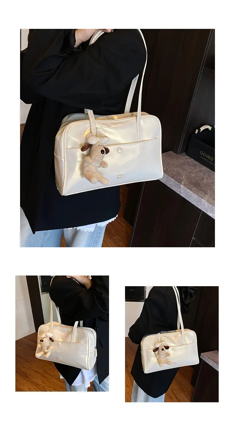 Retro Pink Unicorn Shoulder Bag Women 2026 — feature 5