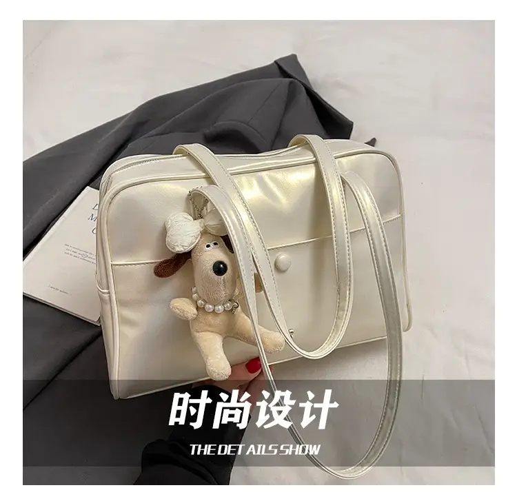 Retro Pink Unicorn Shoulder Bag Women 2026 — feature 9