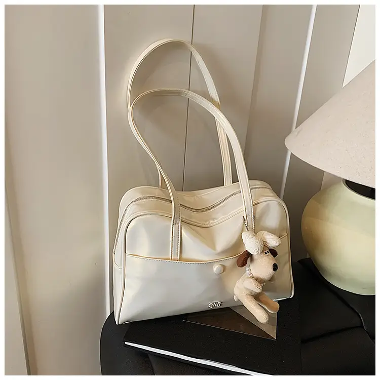 Retro Pink Unicorn Shoulder Bag Women 2026 - Image 3