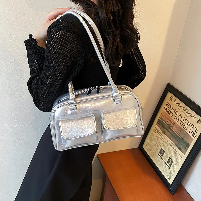 Green Korean Style Shoulder Bag 2025 New - Image 7