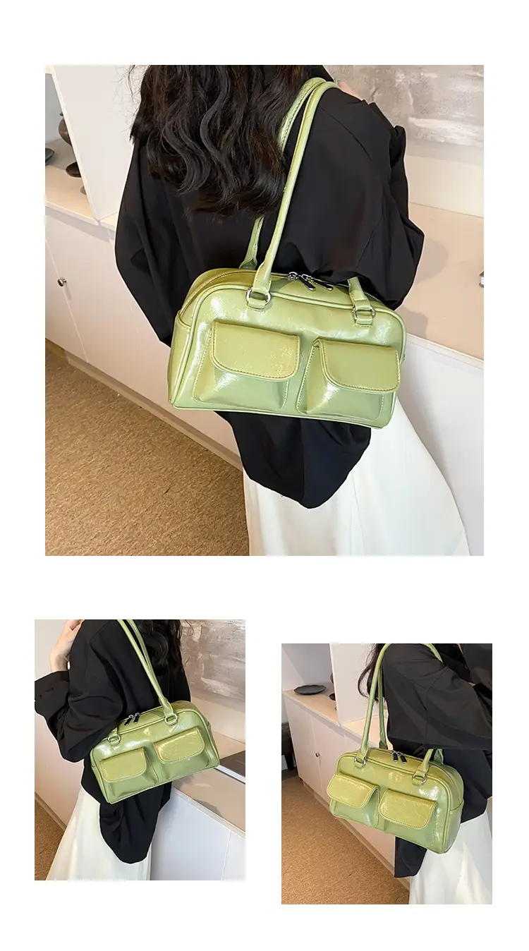 Green Korean Style Shoulder Bag 2025 New — feature 6