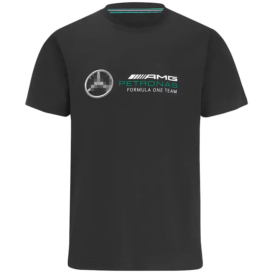 2025 New F1 Mercedes-Benz Amg Team Racing Suit Short-Sleeved Quick-Drying Breathable T-Shirt Tops Men's Factory Direct Sales