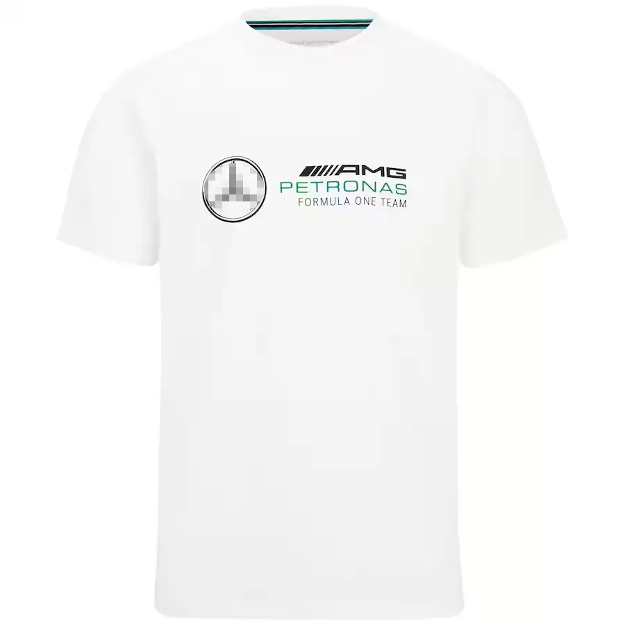 2025 New F1 Mercedes-Benz Amg Team Racing Suit Short-Sleeved Quick-Drying Breathable T-Shirt Tops Men's Factory Direct Sales