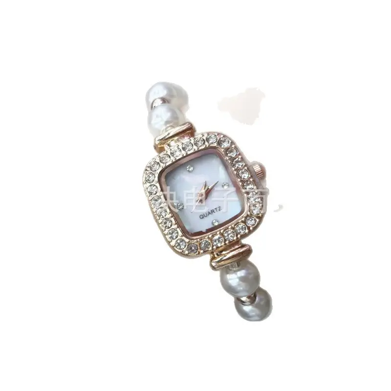 2025 Pearl Bracelet Watch for Women Round Shell Design - Image 6