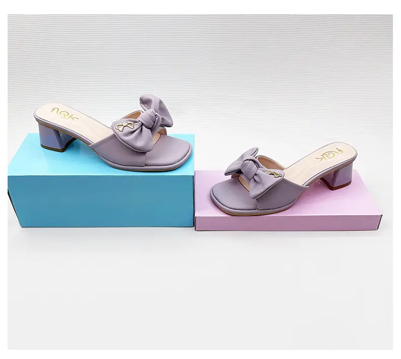 Cross-Border High Heel Slippers Women Spring 2025 — feature 3