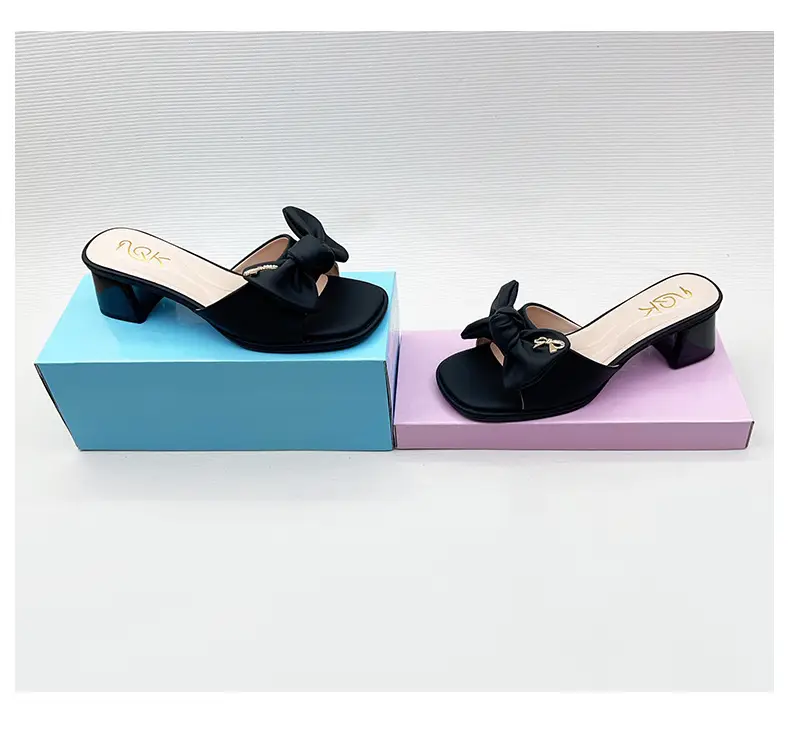 Cross-Border High Heel Slippers Women Spring 2025 — feature 7
